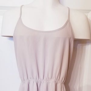 Last April Designer Dress Tan Small